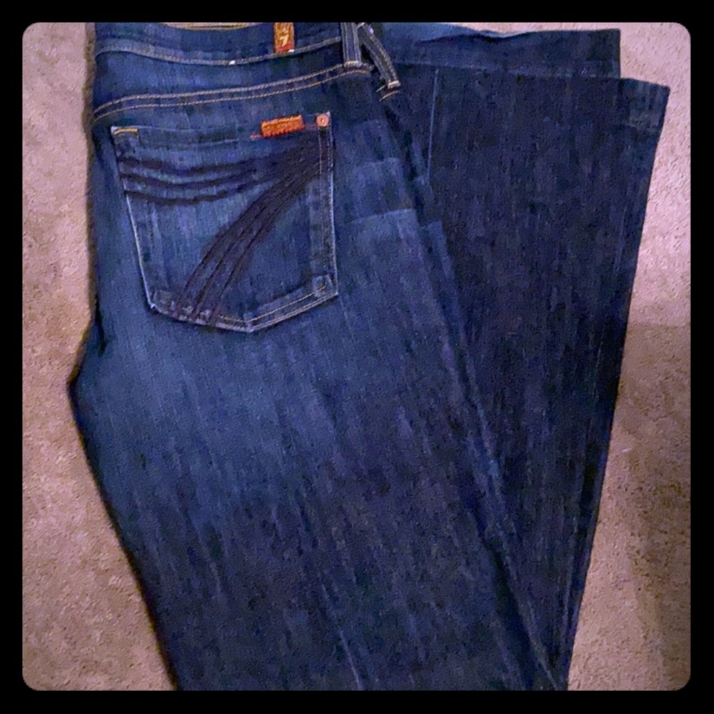 7 for all Mankind Dojo wide legs-petite